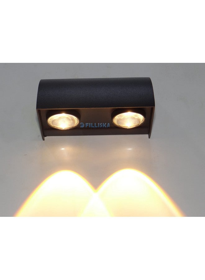 FILLISKA® LED Indoor/Outdoor Down Wall Light Warm White, IP-65 Rainproof & Shockproof Alluminium Body (2 Way Down)(1 Year Warranty) - Image 5