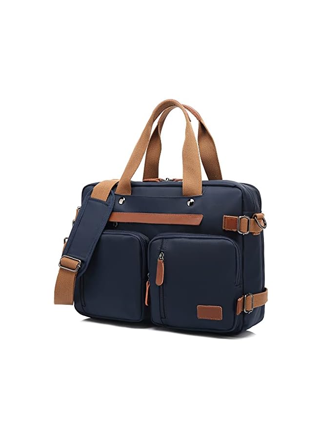 PROMASS Laptop Backpack Briefcase Shoulder Bag 3 in 1 Convertible Bag Messenger Bag for Bussiness School and Travel for Men Women  - Image 1