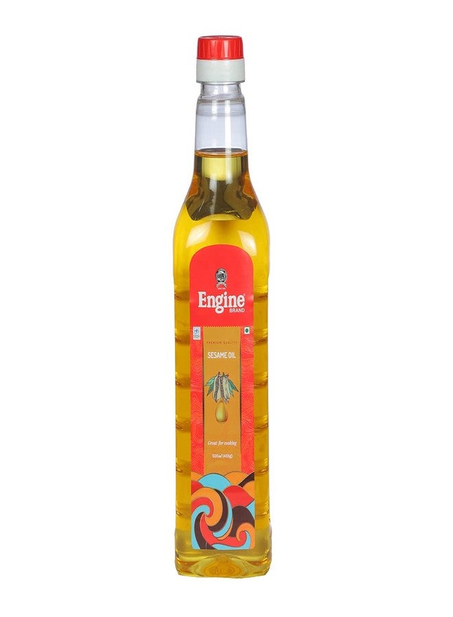 Engine Brand Single Pressed Seeds Til(Sesame) Oil - 500ml Bottle - Image 2