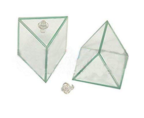 GLAB India Hollow Prism – Transparent Acrylic Optical Prism (2x2x2 Inches) – Pack of 2 | Educational Science Lab Equipment for Light Refraction & Dispersion Experiments - Image 5