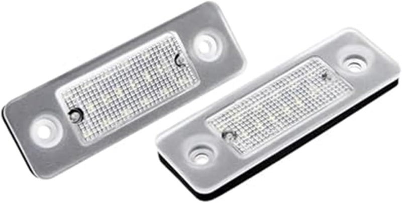 Wivplex 2Pcs White License Plate Light for Volvo C30 - Image 1