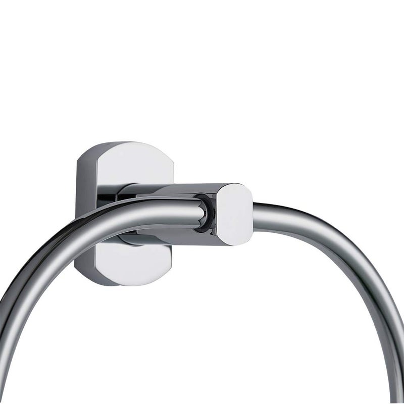 JOMOO Bathroom Towel Ring Wall Mounted Towel Holder Hanging Towel Hanger Bathroom Accessories Chrome - Image 4