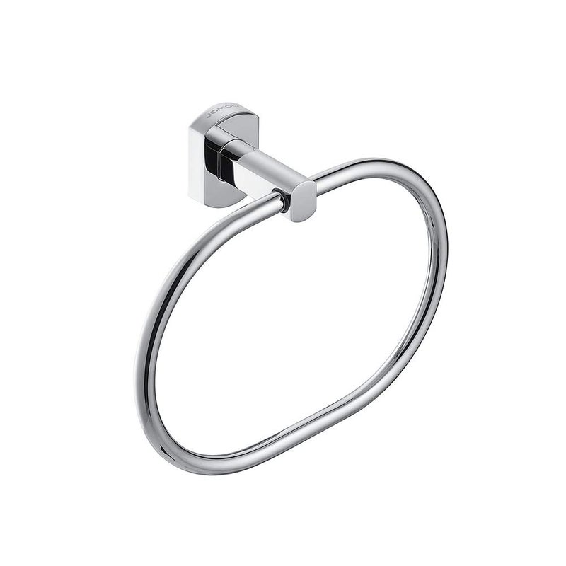 JOMOO Bathroom Towel Ring Wall Mounted Towel Holder Hanging Towel Hanger Bathroom Accessories Chrome - Image 1