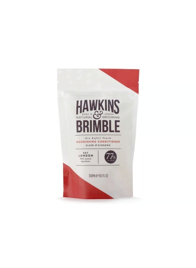 Hawkins & Brimble Nourishing Conditioner Eco Refill Pouch 300ml - Image 1