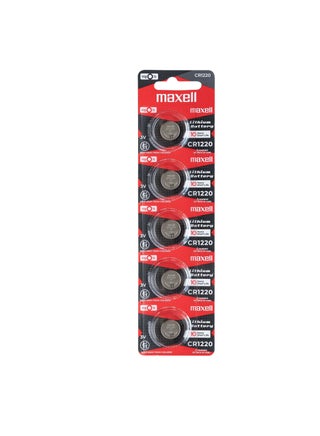 5-Pieces Maxell CR1220 Lithium 3V (maxell) Japan Batteries - pzsku/Z4ED3E2768D1E06F9650EZ/45/_/1711462577/cd77ad4e-c7dc-4179-a99e-3f30aaa88587