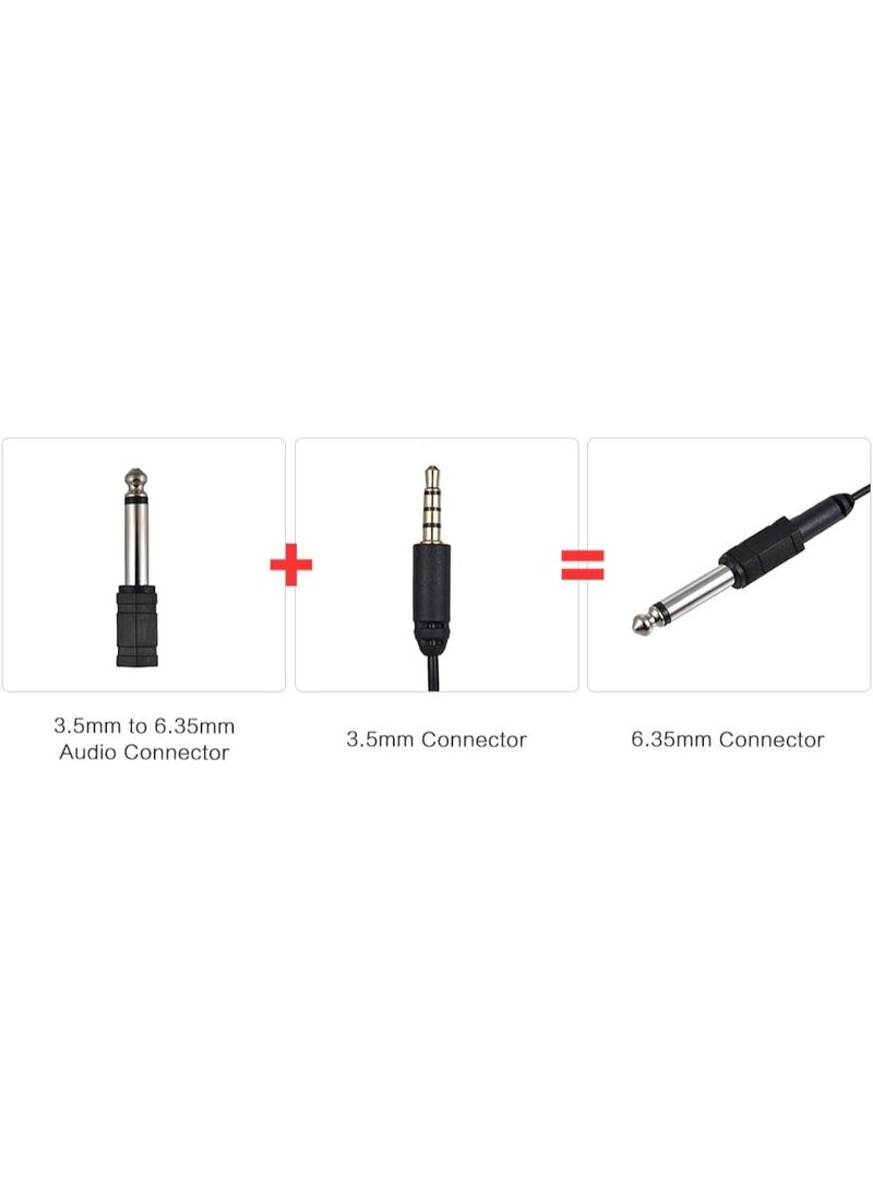 Generic - M1DM 2x1 Dual Omnidirectional Microphone, Clear Sound with High Quality, Practical for Multiple Devices - Black - Image 1