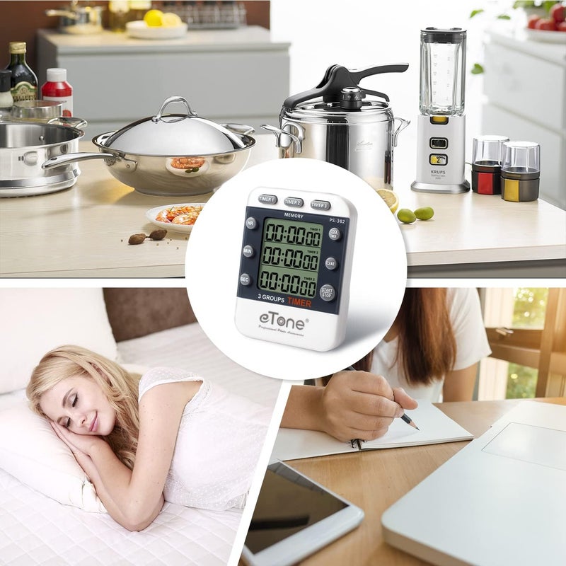 eTone 3 Channel Timer Counter Darkroom Developing Countdown Clock Processing Equipment Film Camera Accessories - Image 4