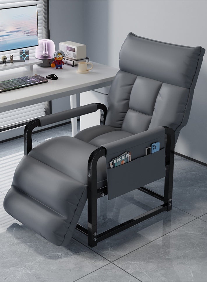 شو وو كراسي مكتب منزلية للاسترخاء مع مسند للقدمين، كرسي اجتماعات، كرسي مكتب، كراسي مميزة، كرسي بذراعين، كرسي تدريب، كراسي مكتب، كرسي دراسة وقراءة للشرفة، غرفة النوم - Image 5