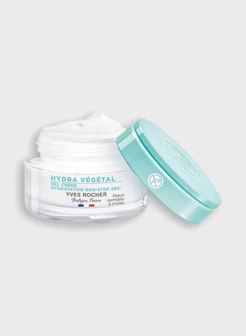 Yves Rocher 48H Non-Stop Moisturizing Gel Cream Pot 50Ml