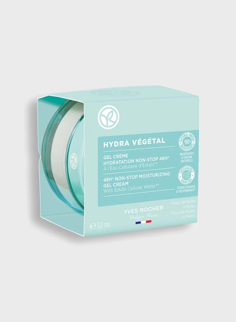 Yves Rocher 48H Non-Stop Moisturizing Gel Cream Pot 50Ml