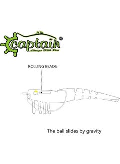 CAPTAIN 3064 Silicone Shrimp 3D Bait 9cm 8gr Color:10  - Image 3
