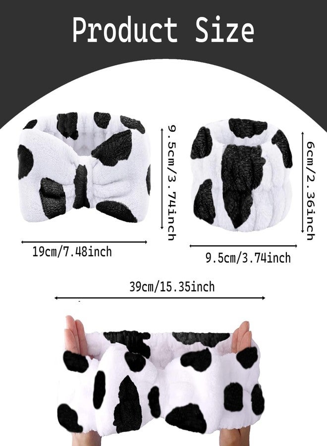 LAPOHI 3 Pieces Spa Headband Wrist Washband Scrunchies Cuffs for Washing Face, Towel Wristbands Hair Headband Face Wash Wristband, Shower Skin Care for Women Girls Makeup Prevent Liquids from Spilling, - Image 2