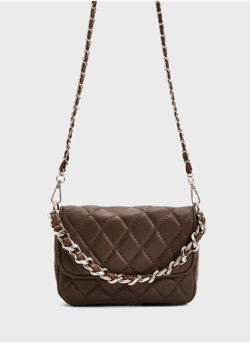 ايلا Quilted Crossbody Bag