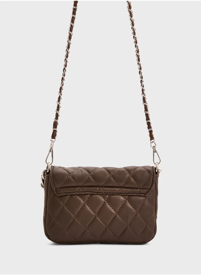 ايلا Quilted Crossbody Bag