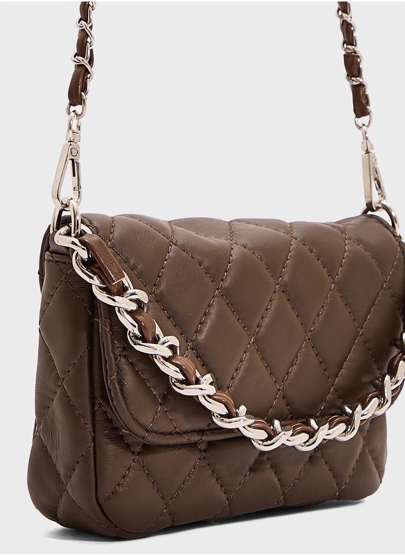 ELLA Quilted Crossbody Bag  - Image 4