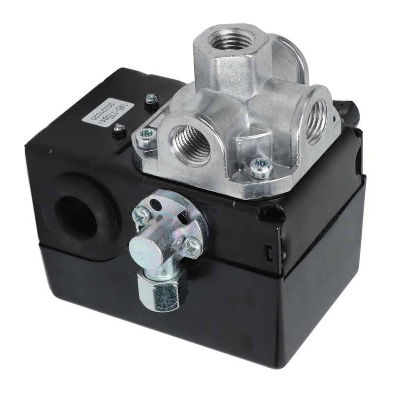 Adjustable Pressure Switch: 4 Port Metal Construction - Adjustable Unloader 140 To 175 Preset Range, OEM Replacement I R 23474653 for Industrial Heavy Equipment - Image 5