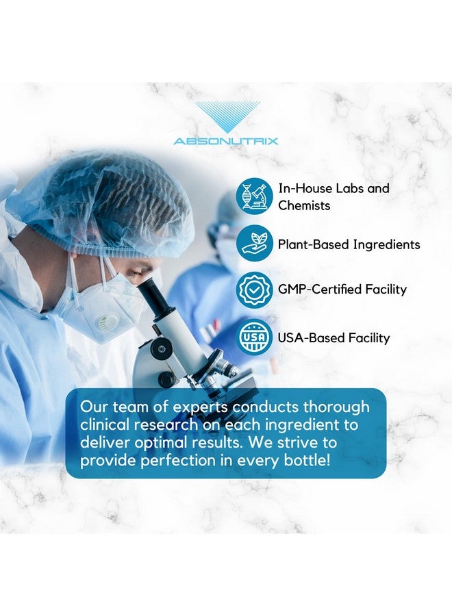 Absonutrix Shilajit with Tribulus Terrestris 390 mg, 4 Oz Liquid, 300 Servings, Made in USA, Quick Absorption, Quality Potent Ingredients, Non-GMO, GMP Certified Facility, Cruelty-Free Products - Image 5