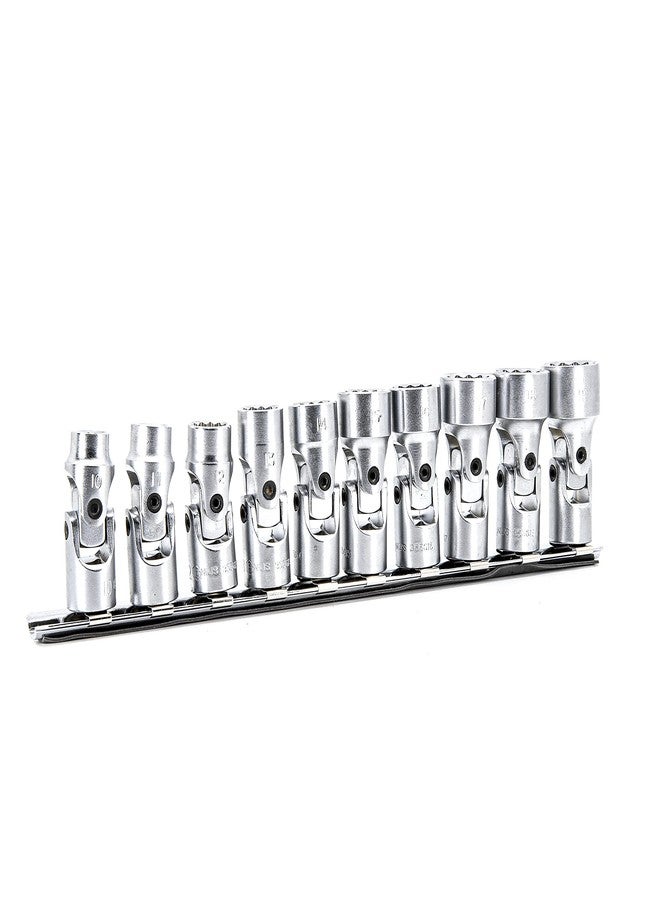 Genius Tools 10PC 3/8" Dr. Metric Universal Hand Socket Set (12-Point) - US-310M - Image 5