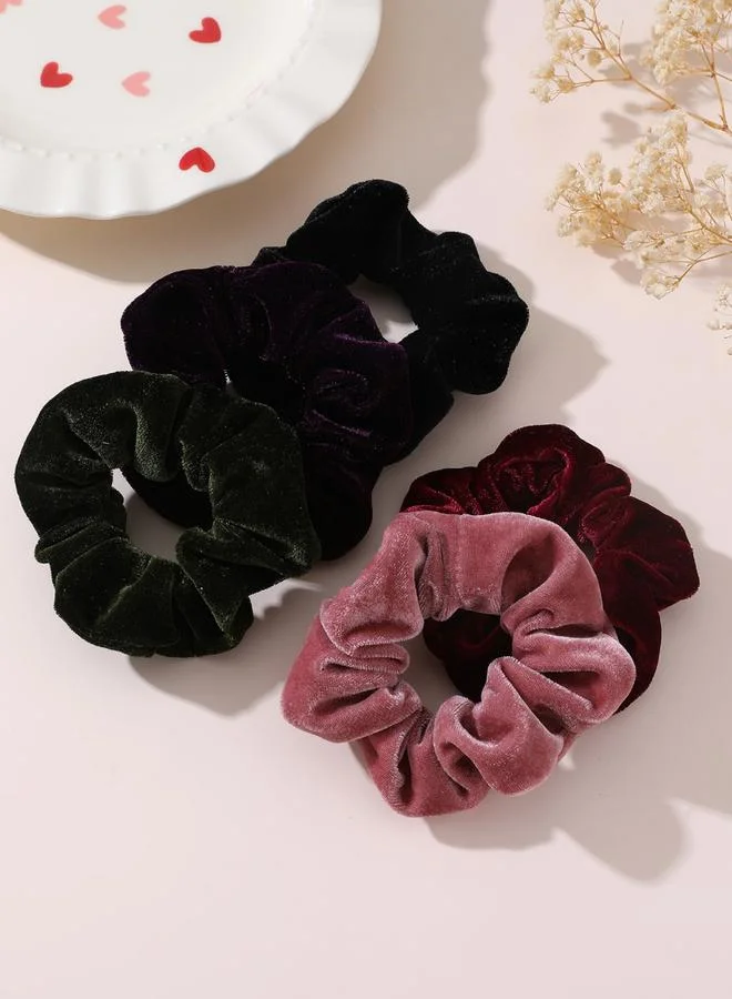 تايك تو مجموعة من 10 ربطات شعر سادة