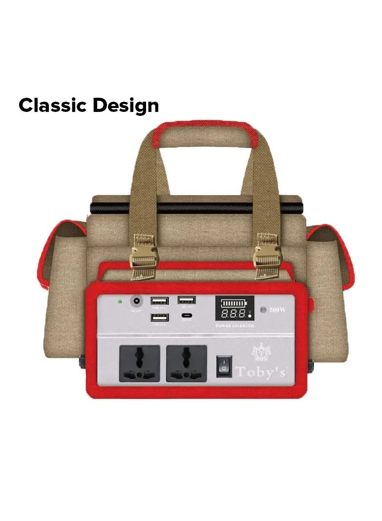 Toby's BTY 50A Battery 50000mAh Power Rechargeable Battery With 220V Power Inverter Best For Camping - Image 3