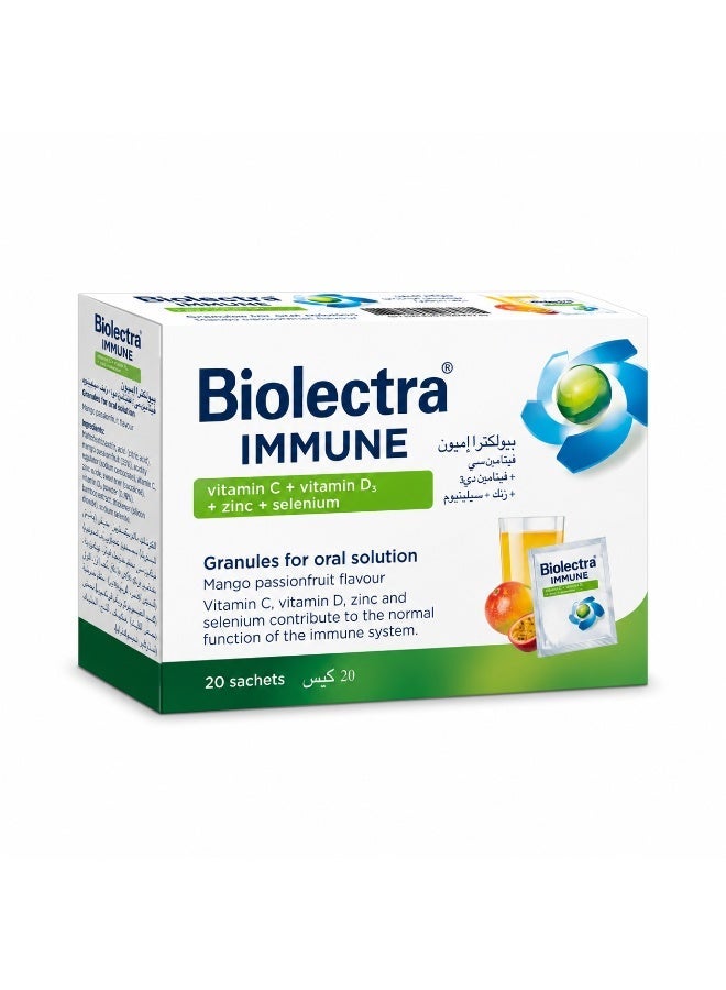 HERMES BIOLECTRA IMMUNE GRANULES 20S