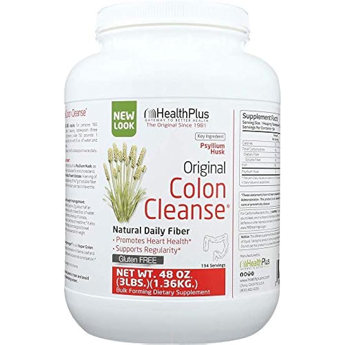 Health Plus Inc. The Original Colon Cleanse, 48 Ounces - Image 1