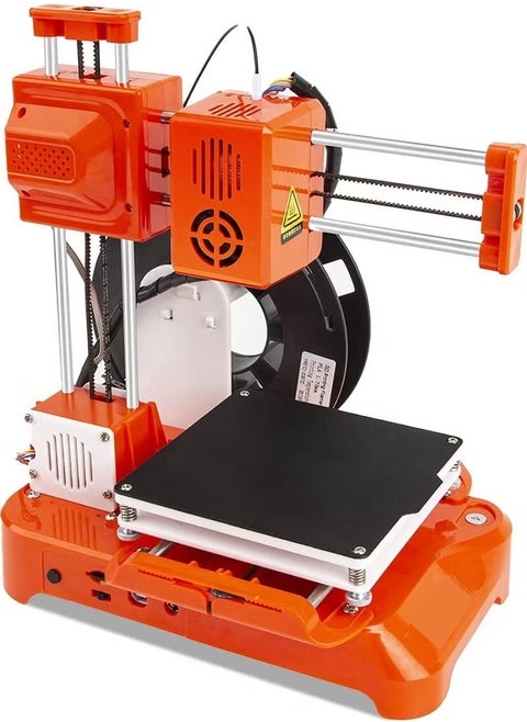 3D Printer for Kids, Mini Desk 3D Printer, 100x100x100mm Print Size No Heated Bed One-Key Printing with TF Card PLA Sample Filament, for Beginners Household Education