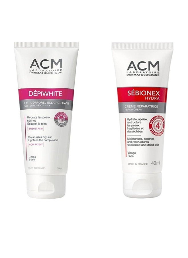 ACM Moisturizing Cream Set For Oily And Dry Skin 40ml And Skin Spot Removal Cream 40ml  - Image 1