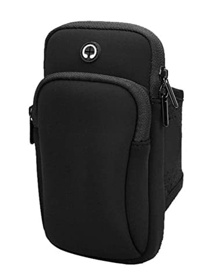 AB INTERPRISES Armband for Running Waterproof Washable Mobile Holder Arm Band for Fitness Gym Outdoor Sports, Armband for iPhone/Vivo/Oppo/Samsung/Sony/Motorola/Xiaomi Redmi (Under 6.5 Inch) Pack of 1 - Image 1