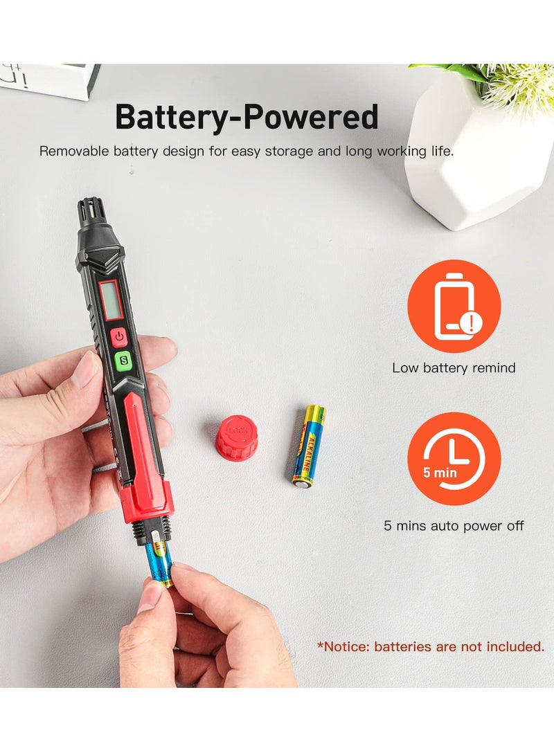 Propane Gas Leak Detector for Home and RV, Portable Natural Sniffer Sound & LED Alarm High Accuracy Battery Powered, Pocket Pen Type Flammabler Detection Analyzer Meter Tool - Image 5