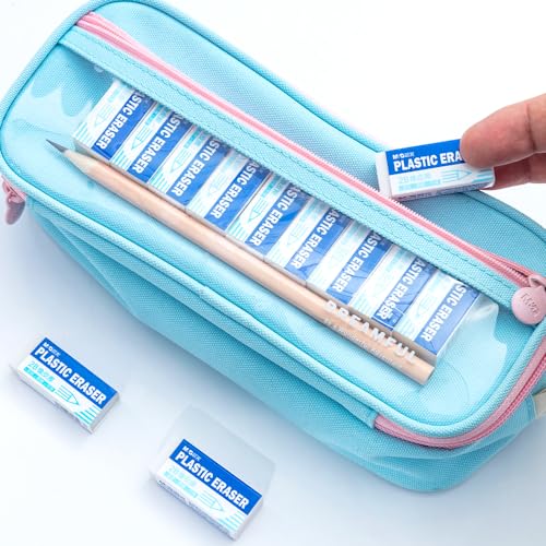 M.G ممحاة أقلام M&G 12 قطعة، ممحاة مطاطية بيضاء صغيرة للأطفال وطلاب المدارس والمكاتب، ممحاة فنية للرسم والتخطيط بالجملة - Image 5