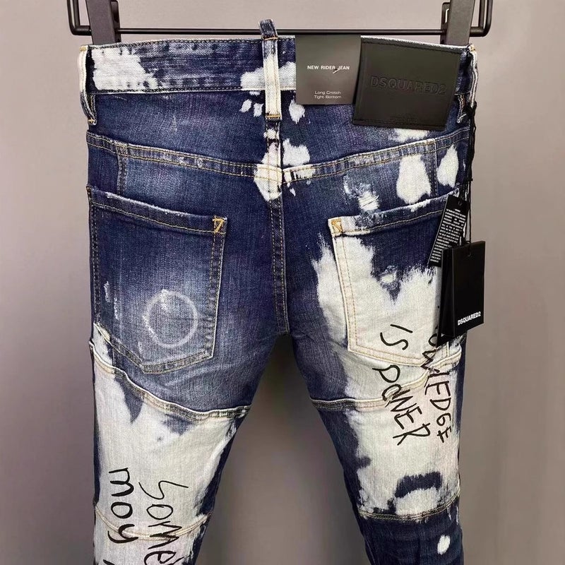 Unisex Classic Denim Jeans Loose Fit Daily Outdoor Wear - Image 4