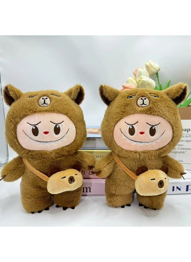 Galaxy Toys Gigglyboo 23Cm Plush Fabric Doll – Soft Mini Stuffed Toy With Big Ears And Cute Embroidered Face – Vintage Bear , Kawaii Collectible Assorted 1 Pc  - Image 3