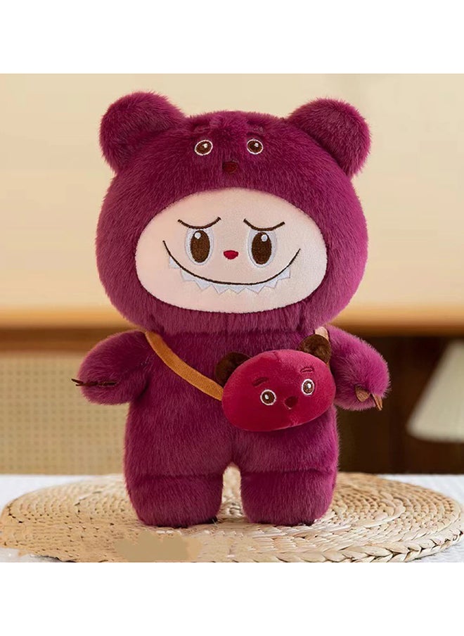 Galaxy Toys Gigglyboo 23Cm Plush Fabric Doll – Soft Mini Stuffed Toy With Big Ears And Cute Embroidered Face – Vintage Bear , Kawaii Collectible Assorted 1 Pc  - Image 5