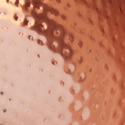 Creative Co-Op Round Hammered Metal Bowl, Copper Finish - Image 5