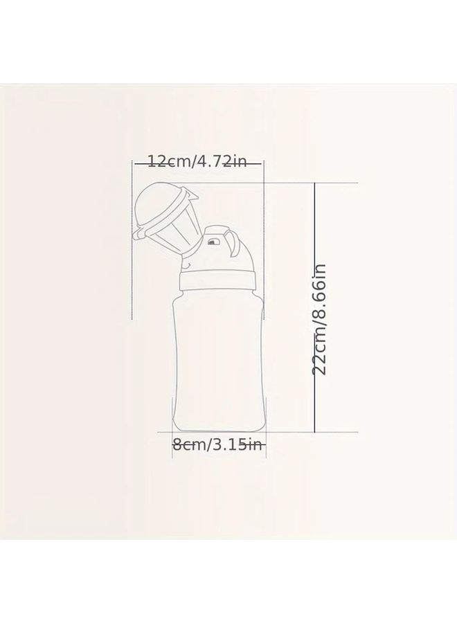 Blue 2-in-1 Portable Travel Potty for Men and Women with Leak Proof Design - Image 3