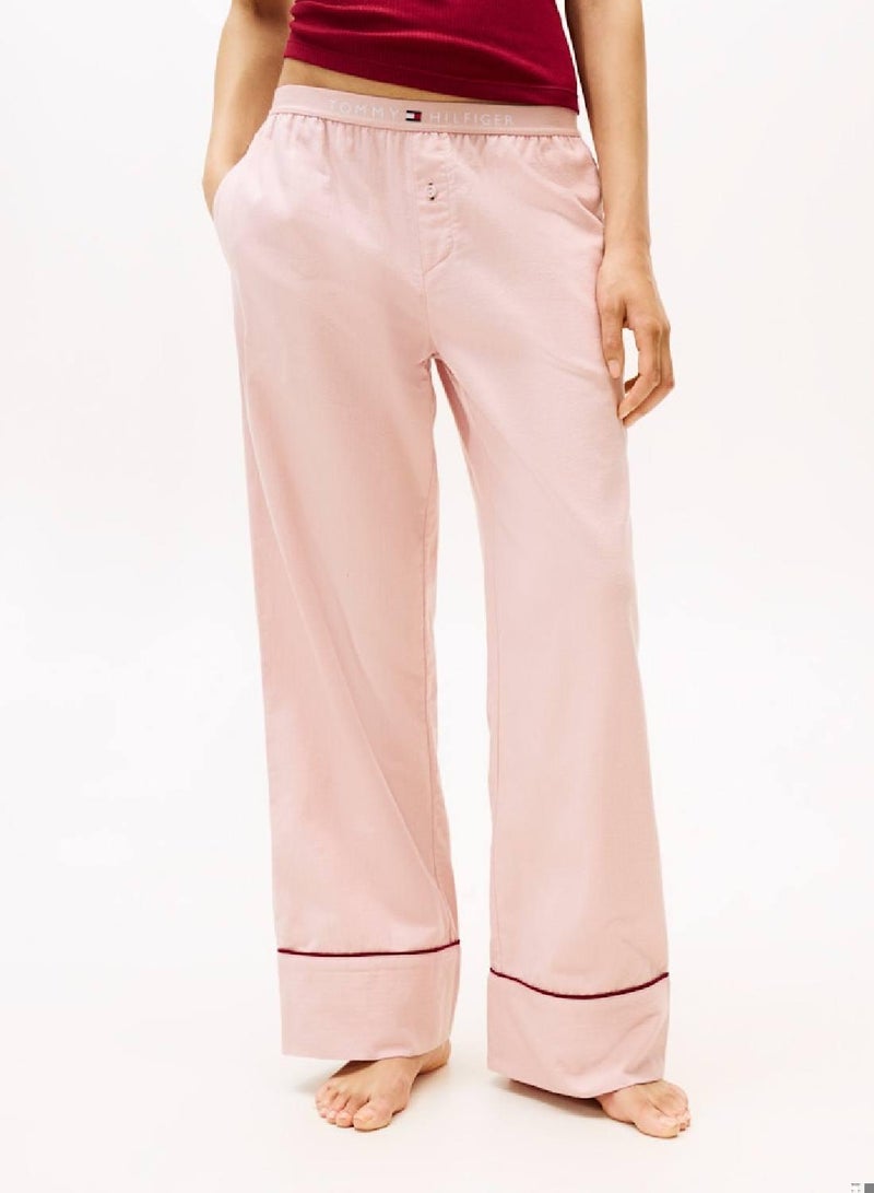 TOMMY HILFIGER Essential Herringbone Flannel Pyjama Bottoms - Image 4