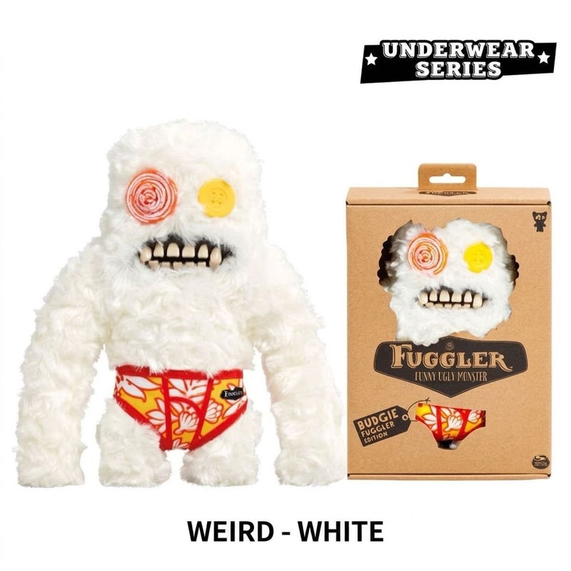 Fuggler Smiley Monster Plush Toy — Underwear Series Collector's Edition Plush Toy
