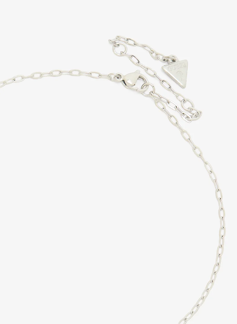 GUESS  Hearts Pave Chain Necklace for Women | Best Price UAE