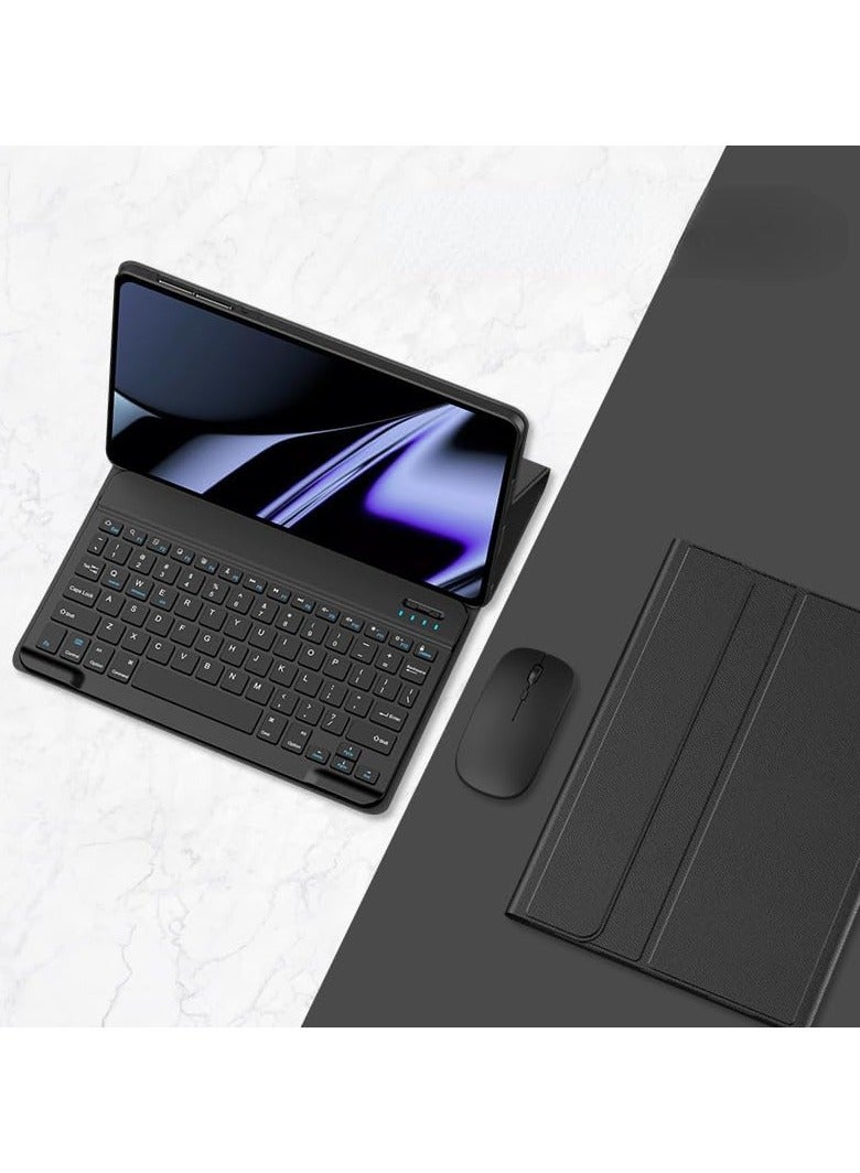 General Case Compatible with Huawei MatePad Pro 13.2 inch Tablet case with Pencil Holder, Magnetic Detachable Keyboard with Wireless mouse,Long lasting battery life, fast charging 
