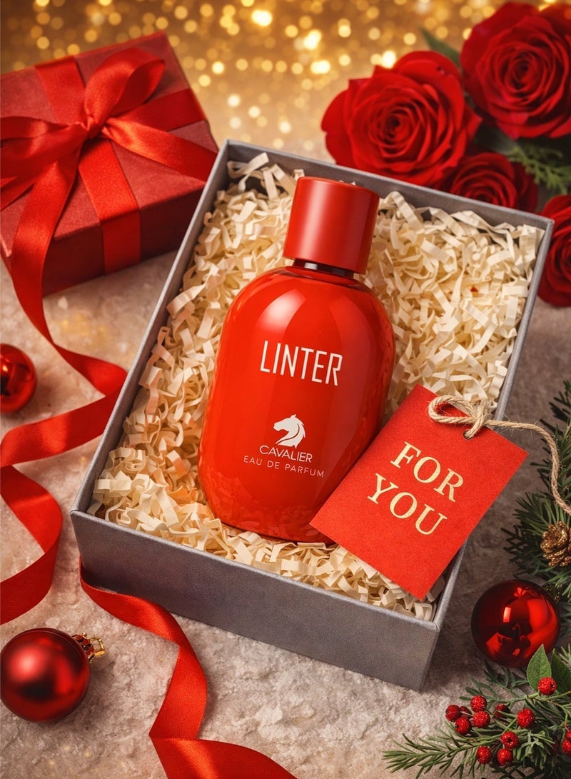 Cavalier Perfume The Linter Eau de Parfum 100 ml | Long Lasting Perfume for Women | Elegant Floral & Woody Fragrance with Sweet and Citrus Accords | Luxury Women’s Perfume - Image 5
