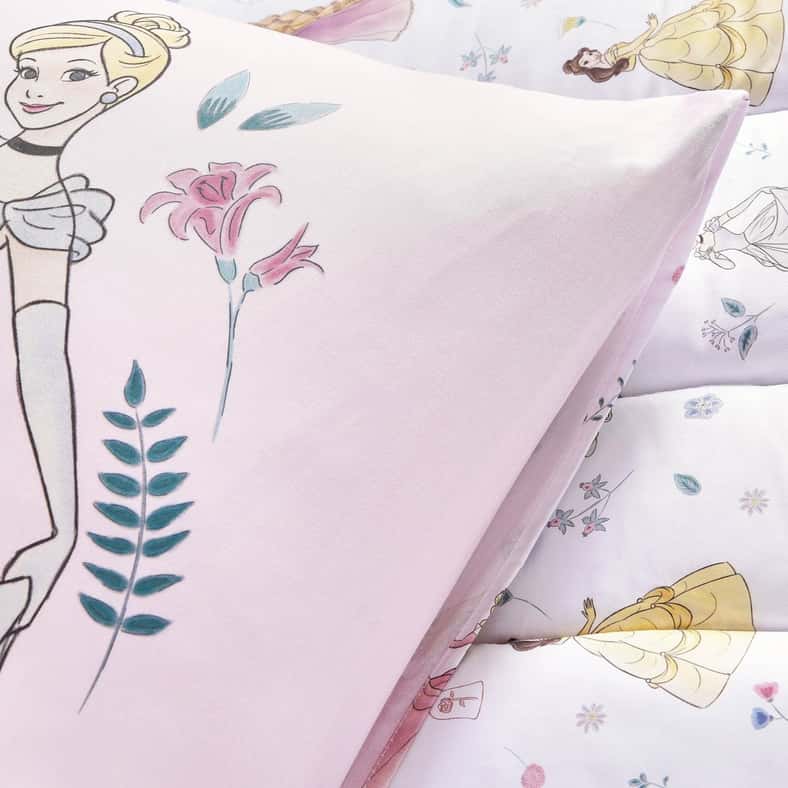 Pan Home Princess 2 Piece Comforter Set 135x220 cm - Pink - Image 5