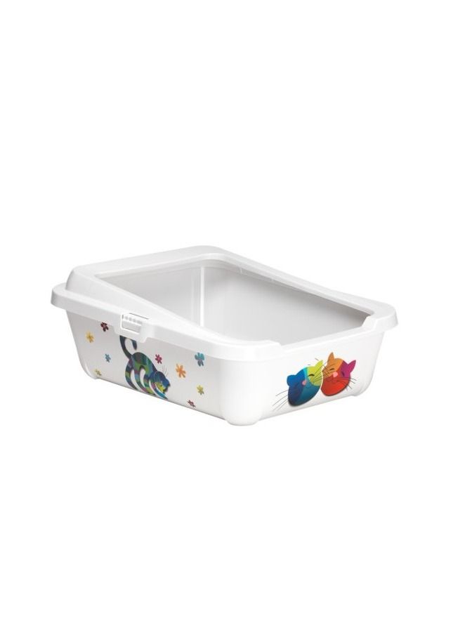 MODERNA Hercules Cat Litter Tray Multicolor