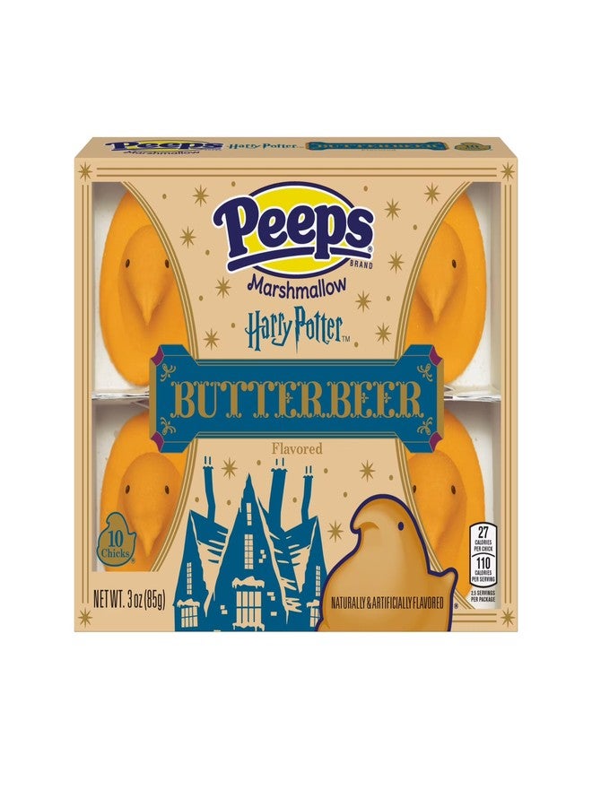 Peeps Harry Potter Butterbeer Flavored Marshmallow Peeps - 10 chicks - Image 1