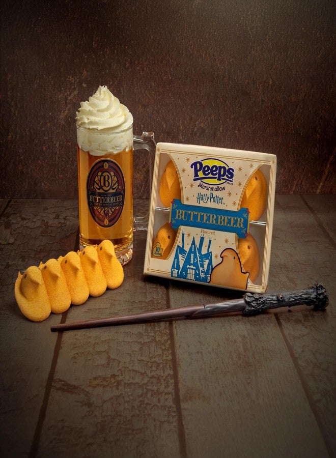 Peeps Harry Potter Butterbeer Flavored Marshmallow Peeps - 10 chicks - Image 4