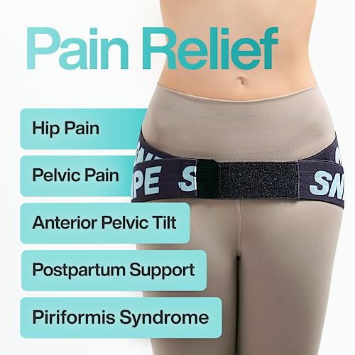 SNPE Dual Support ComfortFit SI Joint Belt : superior stability and targeted support for individuals with SI joint issues (Pink, Regular) - Image 4