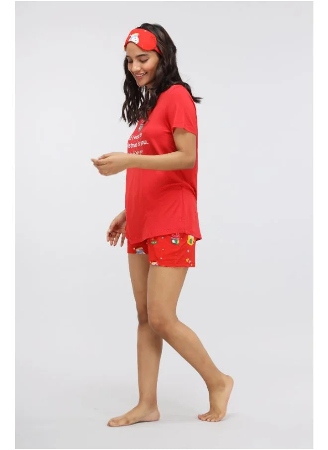 NeceSera Christmas Cheer Modal Shorts