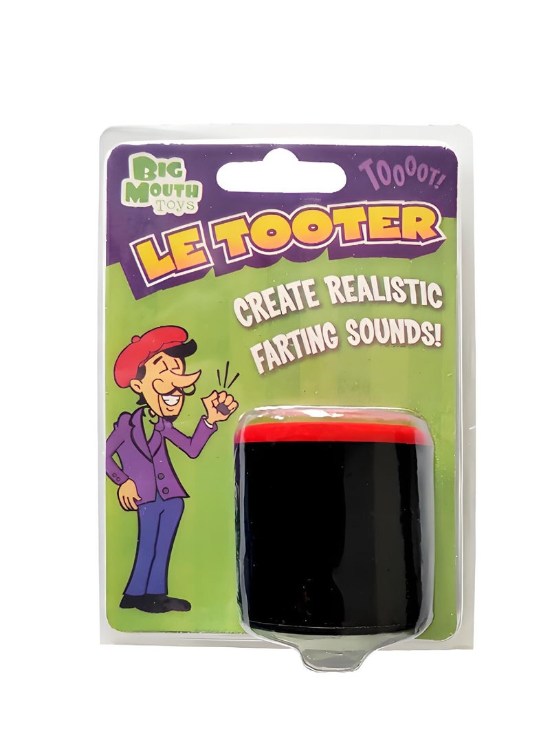 Pooter Fart Machine Toy Rubber Le Tooter Create Farting Natural Sound Best Novelty Gag Gifts Joke Children's Day Party Toy(Black48) - Image 3