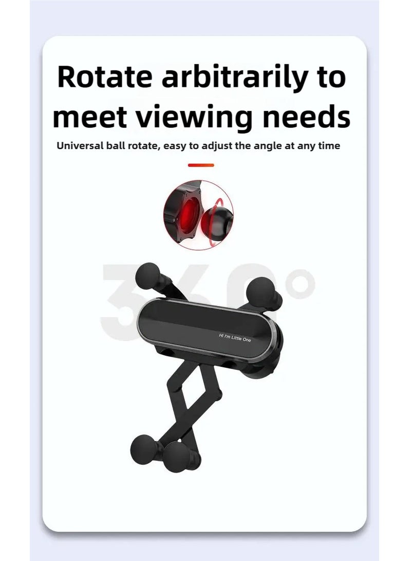 Car Phone Holder, Retractable, Universal Air Vent Holder, Compatible with iPhone, Car Holder, Phone Holder - Image 4