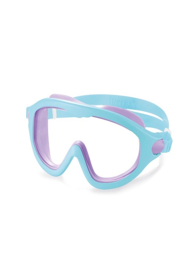 VWretails Kids Swim Masks 55985, Polycarbonate Lenses with Silicone Eyecups and Adjustable Head Strap, Age 3-8 Pack od Any One - Image 3